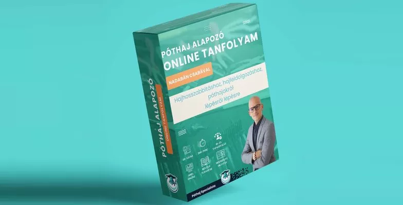 Hajhosszabbítás és póthaj alapozó online tanfolyam