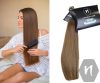 Vágott emberi haj (feldolgozatlan) magyar póthaj 44 cm 124 gramm