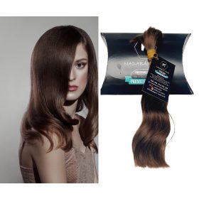   Vágott emberi haj (feldolgozatlan) magyar póthaj 27 cm 48 gramm