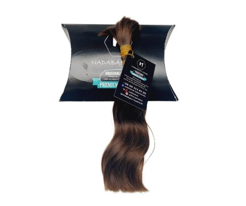 Vágott emberi haj (feldolgozatlan) magyar póthaj 27 cm 48 gramm