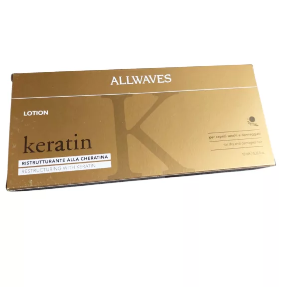 Allwaves keratin ampulla 12x10ml Allwaves keratin ampulla 12x10ml