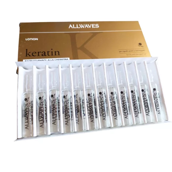 Allwaves keratin ampulla 12x10ml Allwaves keratin ampulla 12x10ml
