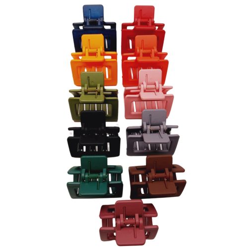 Hajcsat hajcsipesz 5cm szögletes vegyes szinekben