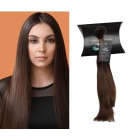   Vágott emberi haj (feldolgozatlan) magyar póthaj 30-36 cm 44 gramm