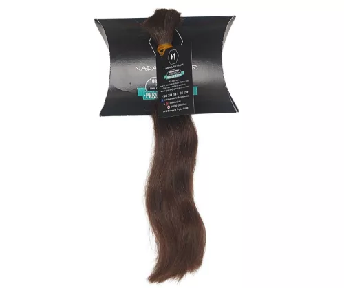 Vágott emberi haj (feldolgozatlan) magyar póthaj 33-34 cm 58 gramm