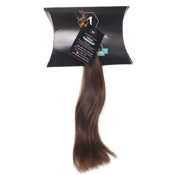 Festetlen magyar póthaj · 30–31 cm · 30 g · barna (5) · egyenes