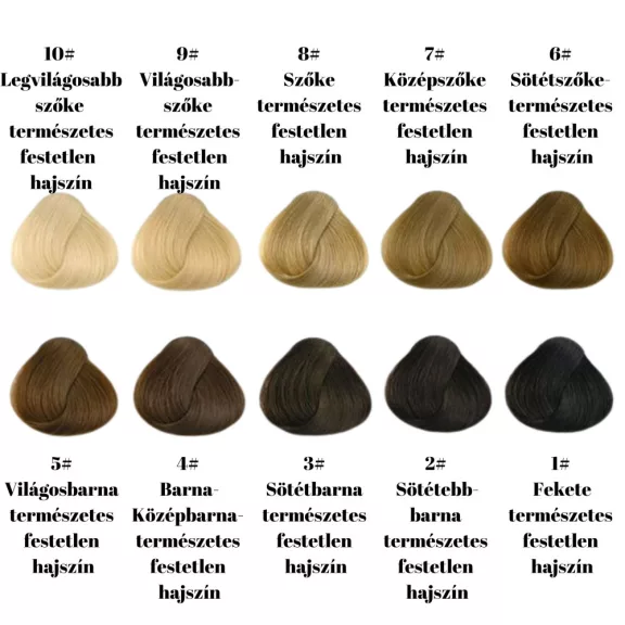 Vágott emberi haj (feldolgozatlan) magyar póthaj 35cm 84 gramm