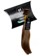 N2-10 egyenes szőke magyar póthaj a Nadabán Hair dobozán (25–28 cm, 46 g)