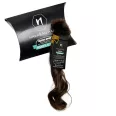 N2-11 hullámos világosbarna–sötétszőke magyar póthaj a Nadabán Hair dobozán (25 cm, 40 g)