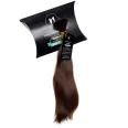 N2-5 egyenes világosbarna–sötétszőke magyar póthaj a Nadabán Hair dobozán (30–32 cm, 50 g)