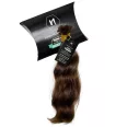 N2-8 hullámos világosbarna–sötétszőke magyar póthaj a Nadabán Hair dobozán (30 cm, 83 g)