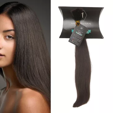   Festetlen magyar póthaj · 38 cm · 46 g · barna (3) · egyenes