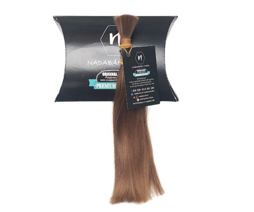 Vágott emberi haj (feldolgozatlan) magyar póthaj 27-28 cm 34 gramm