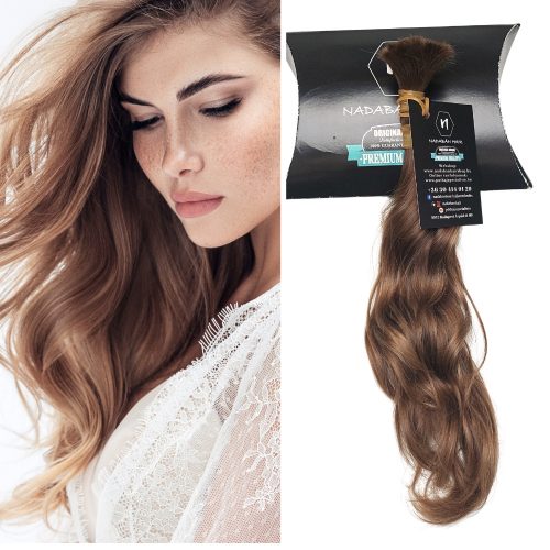 Vágott emberi haj (feldolgozatlan) magyar póthaj 25-34 cm 52 gramm