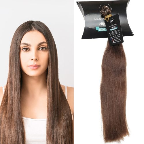 Vágott emberi haj (feldolgozatlan) magyar póthaj 40-42 cm 116 gramm