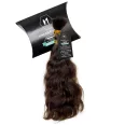 U211 hullámos barna magyar póthaj a Nadabán Hair dobozán (30–34 cm, 68 g)