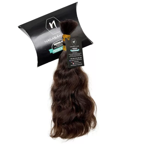 U211 hullámos barna magyar póthaj a Nadabán Hair dobozán (30–34 cm, 68 g) U211 hullámos barna magyar póthaj a Nadabán Hair dobozán (30–34 cm, 68 g)