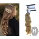 Vágott emberi haj (feldolgozatlan) magyar póthaj 50-55 cm 140 gramm