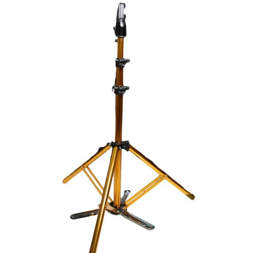 Babafej tartó állvány arany színben