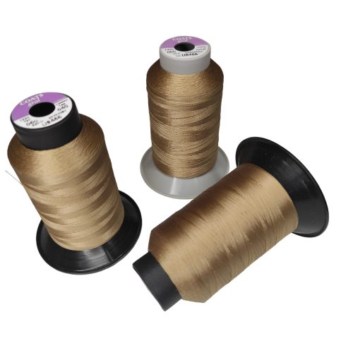 Bőrvarró cérna tresszeléshez sötétszőke 1000m