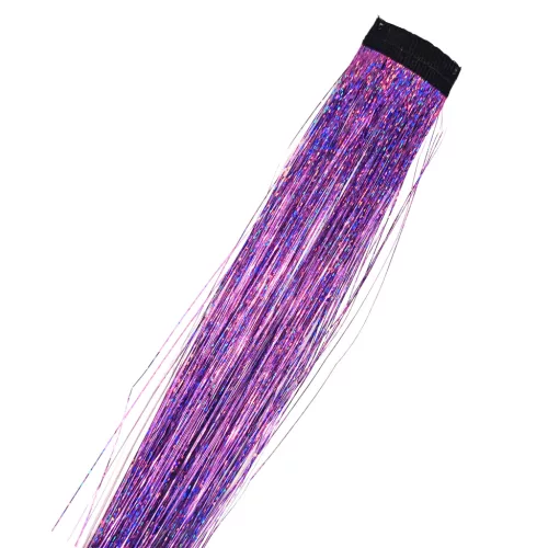 Csatos glitter szálak többféle színben