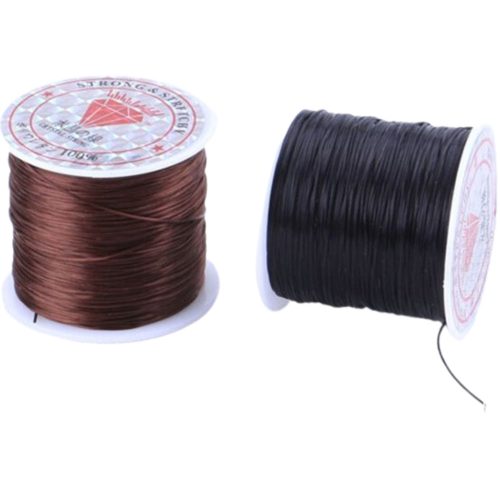 Elasztikus "cérna" 60m fehér színben