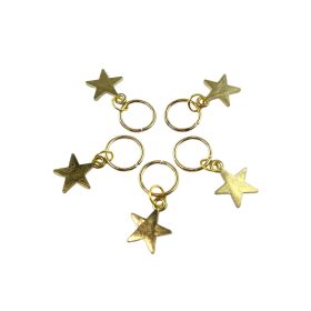 Hajdísz-hajékszer csillag forma arany színben 1db