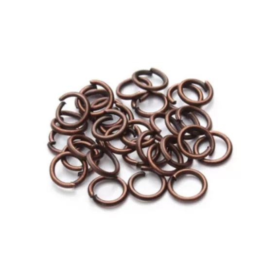 Hajdísz-hajékszer karika forma bronz színben 10mm átmérőben Hajdísz-hajékszer karika forma bronz színben 10mm átmérőben