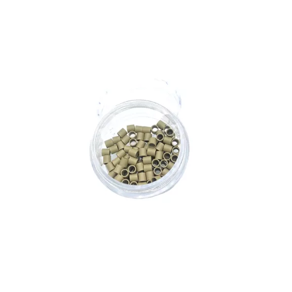 Mini hüvely 6# hamvas középszőke (100 db) Mini hüvely 6# hamvas középszőke (100 db)