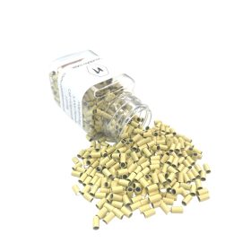 Mikrohüvely perem nélkül 6mm 13# világosszőke szilikonmentes (1000 db)