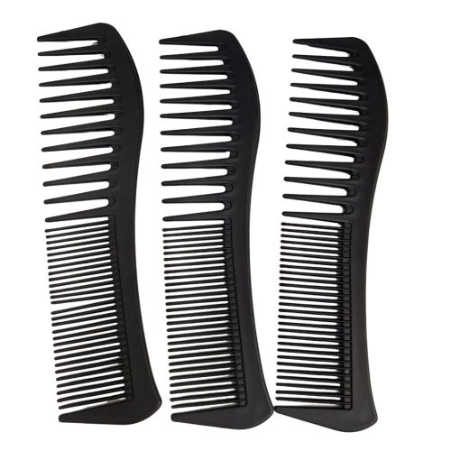 Műanyag fésű vegyes fogazat