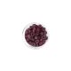 Szilikonos mikrogyűrű 15# burgundi vörös (100 db)