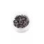 Szilikonos mikrohüvely perem nélkül 3# sötétbarna 100db 4mm