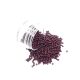 Szilikonos nano gyűrű 15# burgundi vörös (1000 db), 1.6 mm-es belső átmérővel