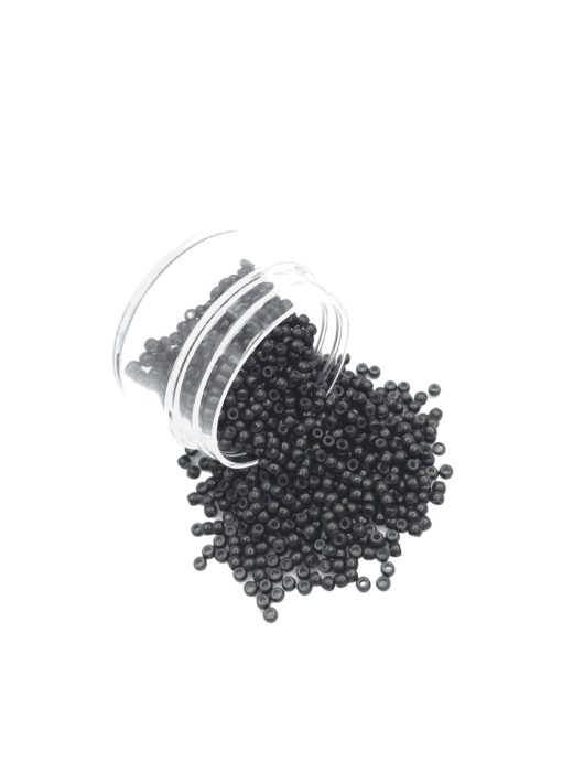 Szilikonos nano gyűrű 3# sötétbarna (1000 db), 1.6 mm-es belső átmérővel