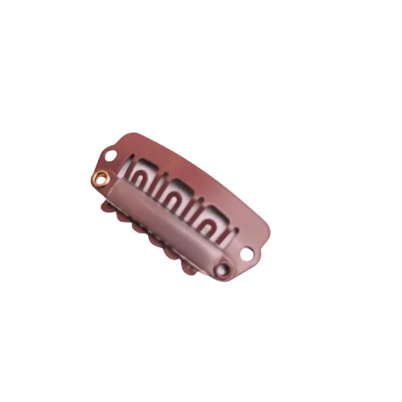 Tressz csat középbarna színben 28mm Tressz csat középbarna színben 28mm