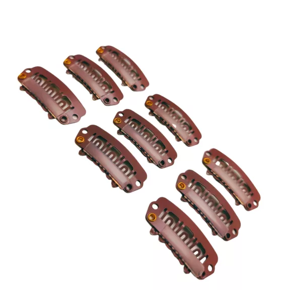 Tressz csat középbarna színben 28mm Tressz csat középbarna színben 28mm