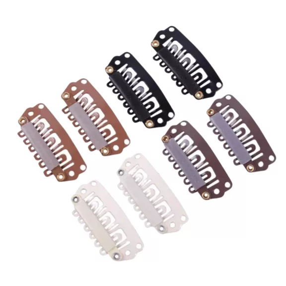 Tressz csat középbarna színben 28mm Tressz csat középbarna színben 28mm