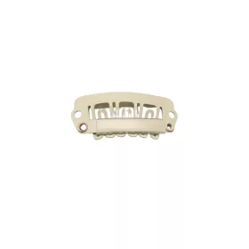 Tressz csat platina színben 28mm