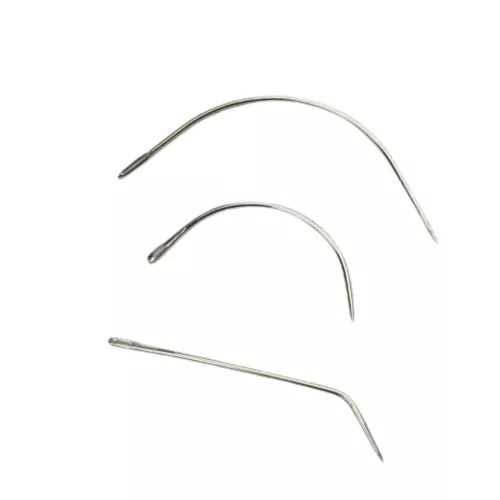 Tressz varrótű C alak 9cm 1 db